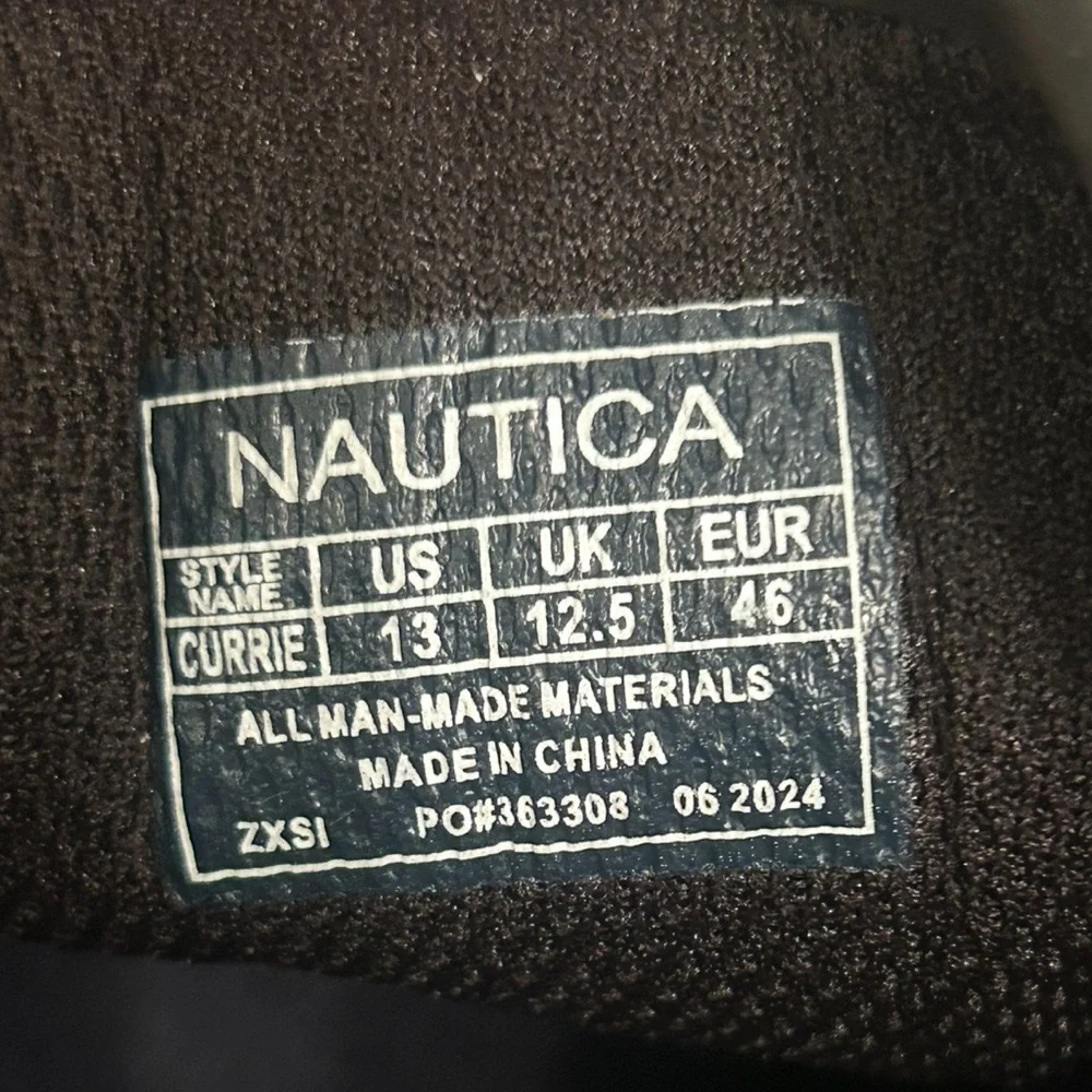 Nautica Men's Black Casual Sneakers